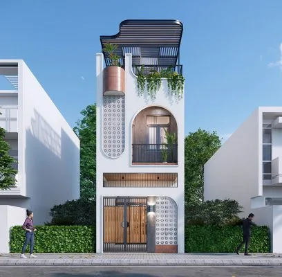 Mẫu nhà ống 3 tầng hiện đại (1)