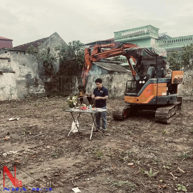 Thi công biệt thự 1 tầng tại Nam Định (4)