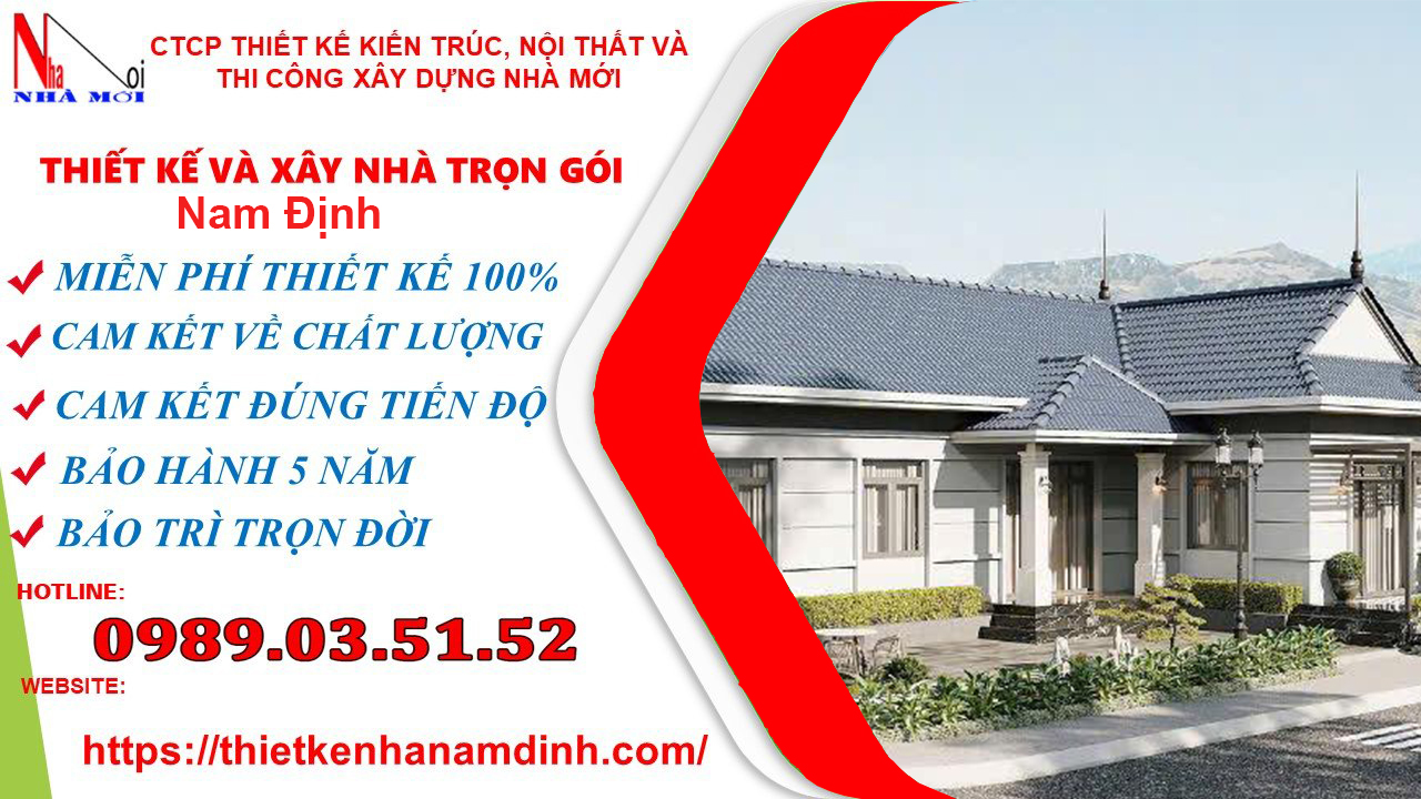 Xây nhà trọn gói tại Nam Trực Nam Định