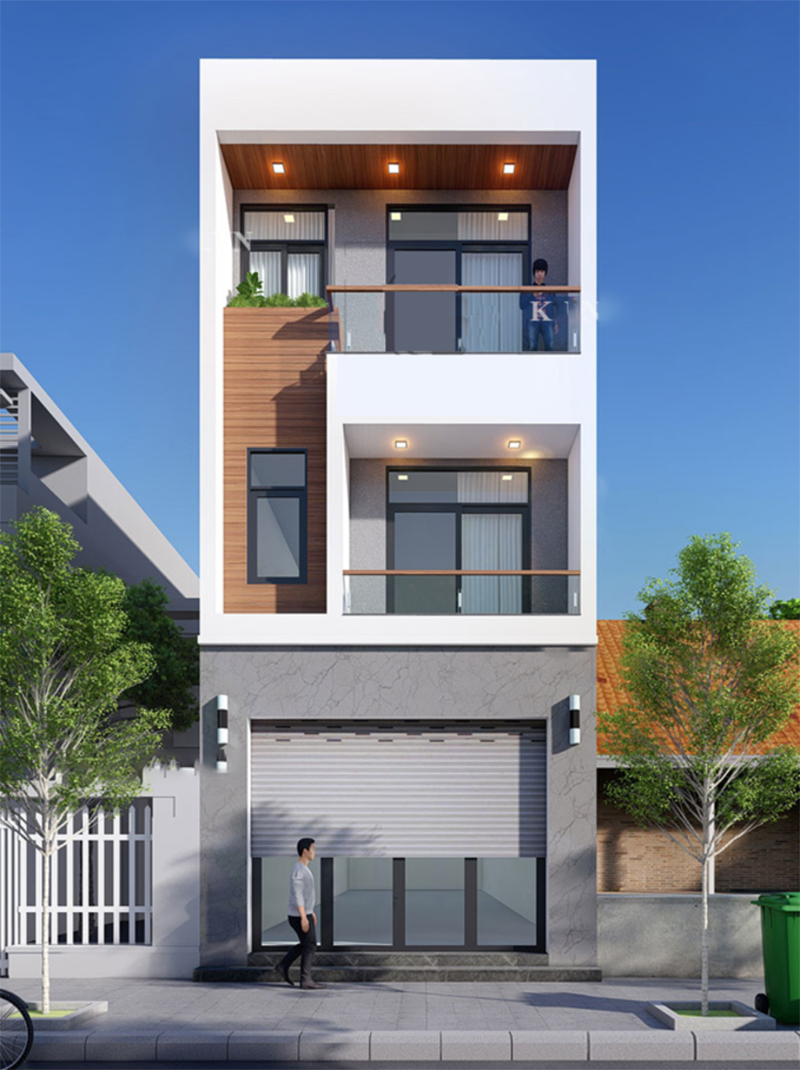 Mẫu nhà ống 3 tầng hiện đại (1)