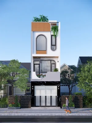 Mẫu nhà ống 3 tầng hiện đại (2)
