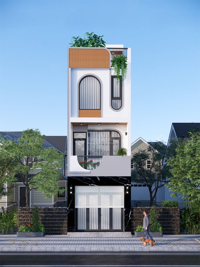 Mẫu nhà ống 3 tầng hiện đại (2)
