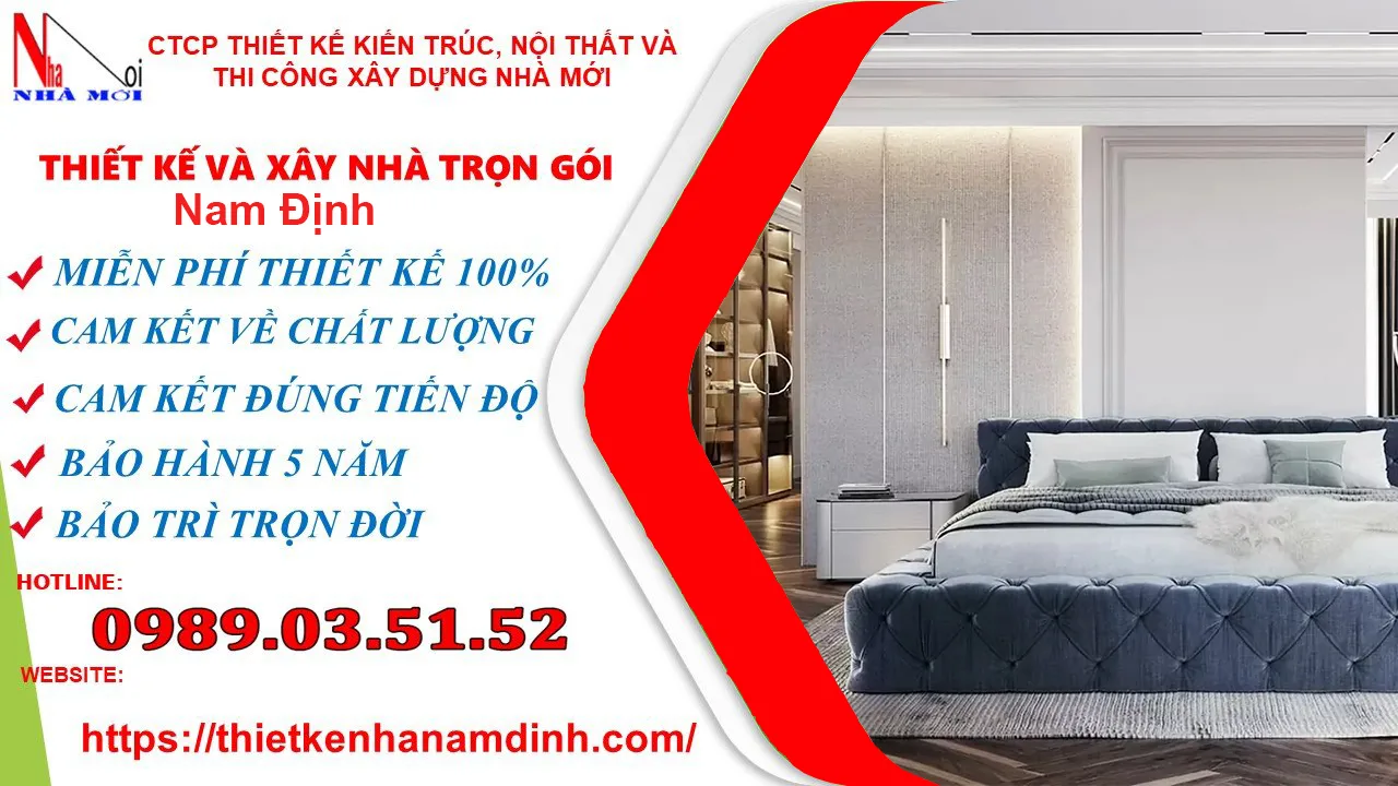 Thi công phòng ngủ tại Nam Định