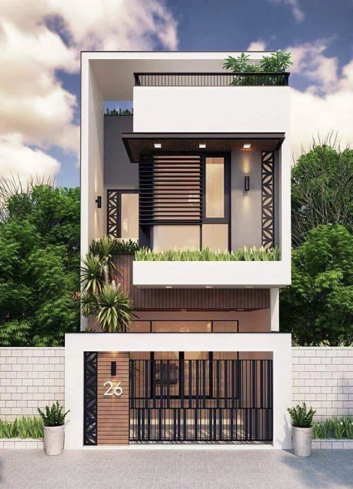 Mẫu nhà ống 2 tầng hiện đại (1) (1)