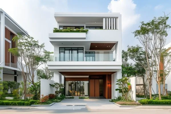 Mẫu biệt thự 3 tầng