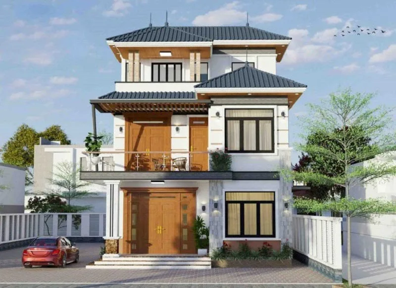 Mẫu biệt thự 3 tầng đẹp