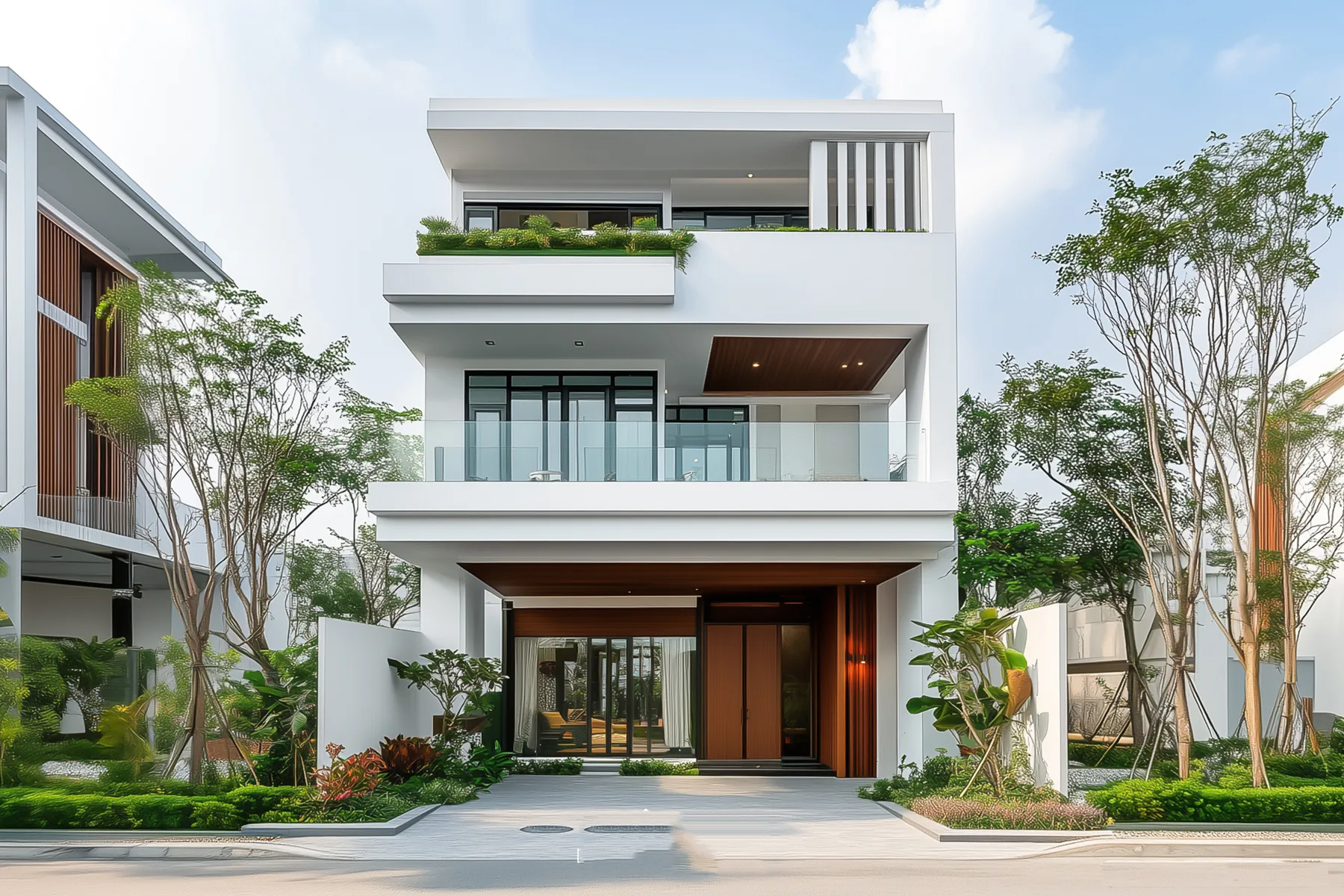 Mẫu biệt thự 3 tầng