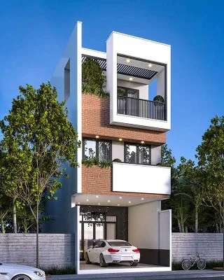 Mẫu nhà ống 3 tầng đẹp
