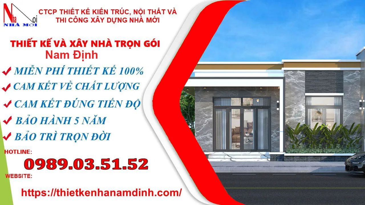 Xây nhà trọn gói tại Nam Định
