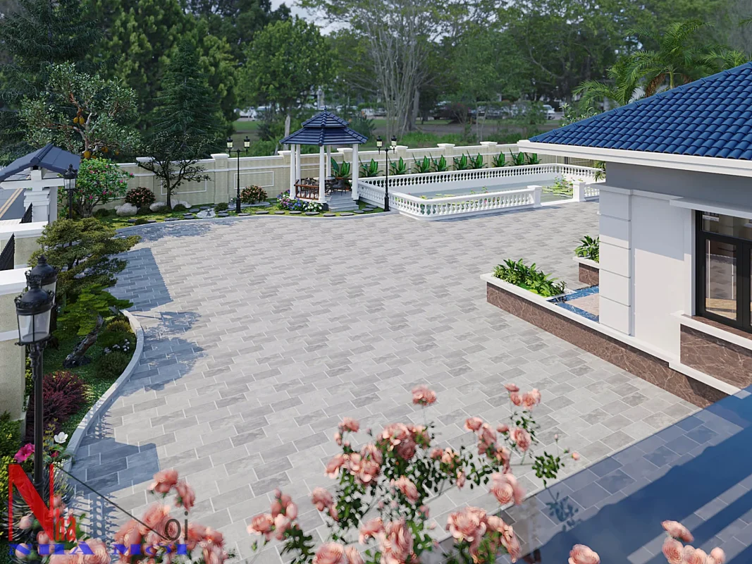 Thiết kế thi công tiểu cảnh sân vườn tại Nam Định