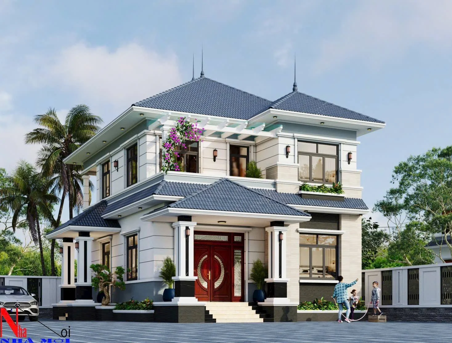 Biệt thự 2 tầng tại Nam Định (3)