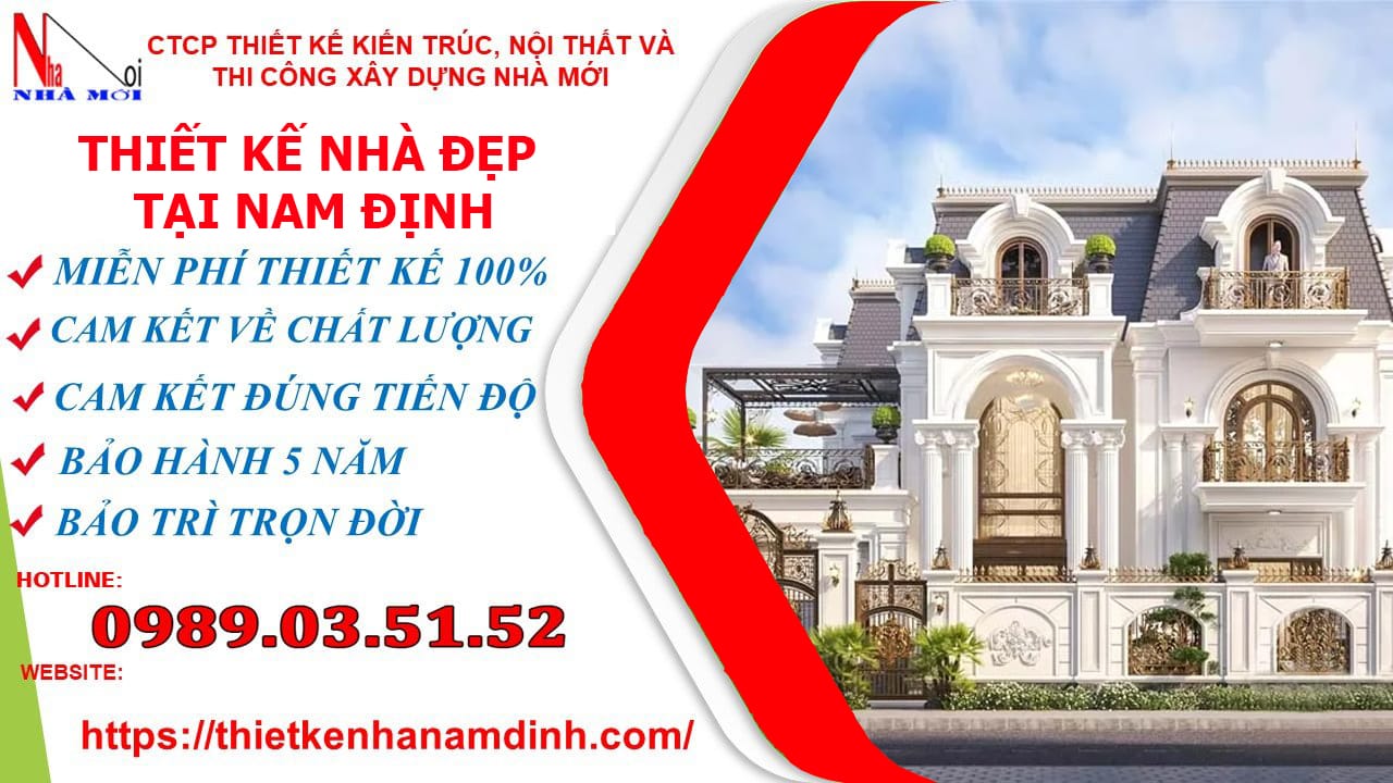 Thiết kế biệt thự tân cổ điển tại Nam Định