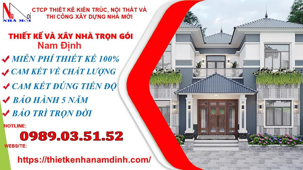 Xây nhà trọn gói tại Nam Định