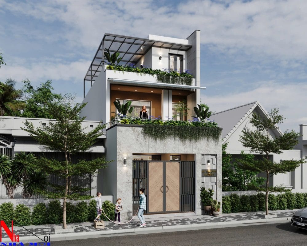 Công ty thiết kế nhà ống 3 tầng