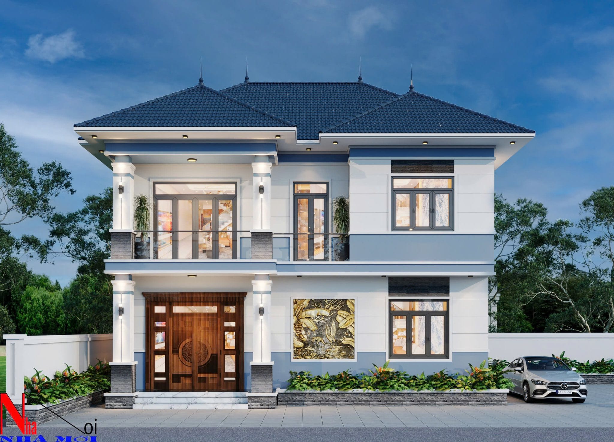 Mẫu nhà đẹp tại Nam Định