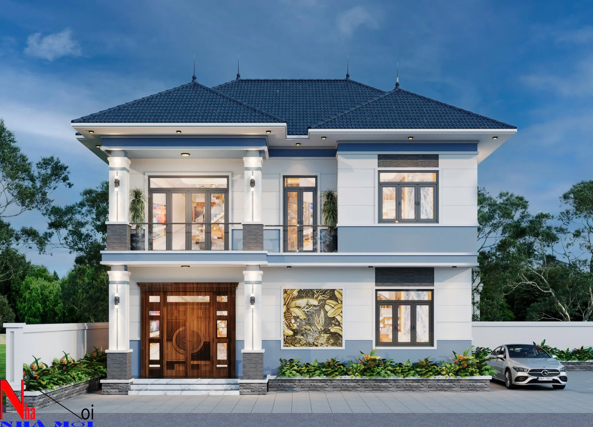 Mẫu nhà đẹp tại Nam Định