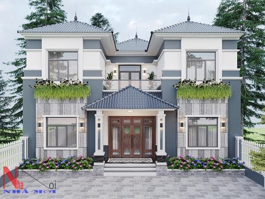 Thiết kế biệt thự 2 tầng đẹp