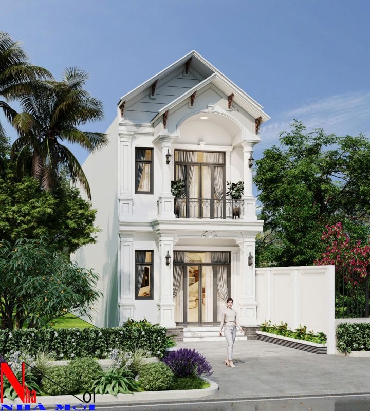 Thiết kế biệt thự 2 tầng tại Ninh Bình