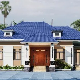 Mẫu biệt thự 1 tầng _ Anh Lâm