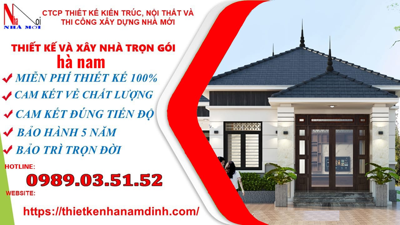 Xây nhà trọn gói tại Hà Nam