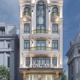 Biệt thự 5 tầng tân cổ điển (2)