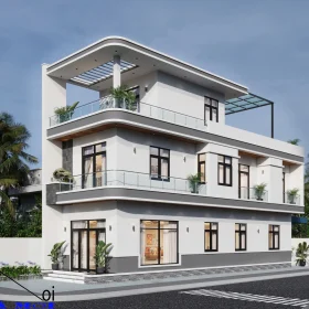 Mẫu nhà ống 3 tầng hiện đại đẹp