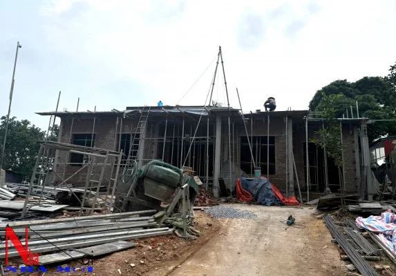 Thi công biệt thự 1 tầng nhà A Lâm