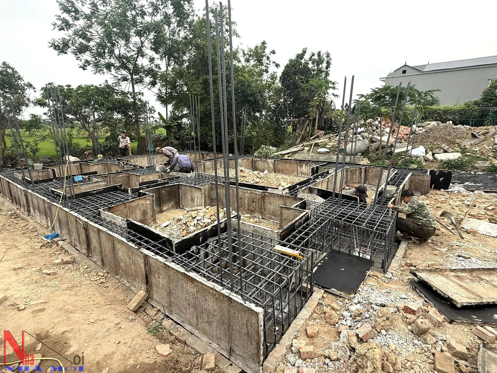 Thi công biệt thự 2 tầng