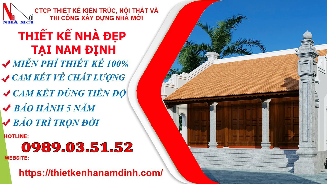 Thiết kế nhà thờ đẹp tại nam định