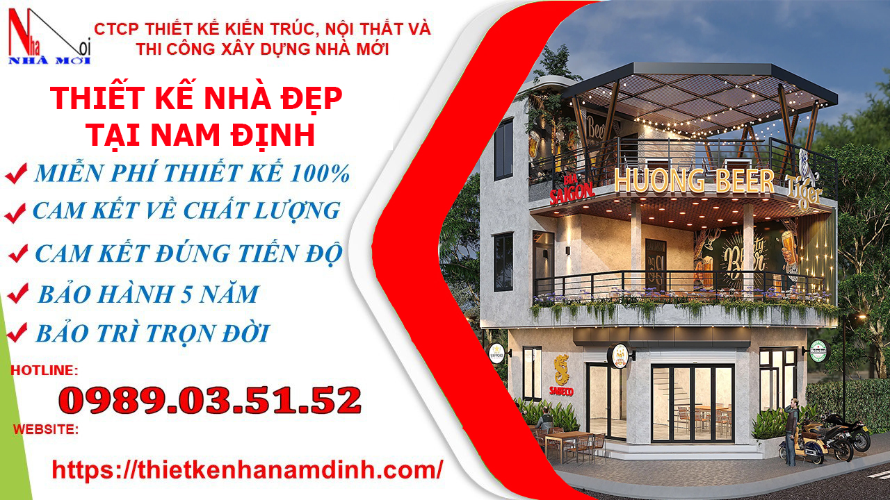 Thiết kế quán bia tại Nam Định