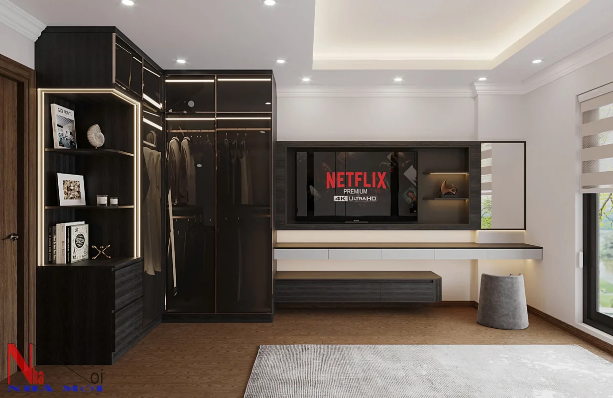 Thiết kế thi công phòng ngủ đẹp tại Nam Định