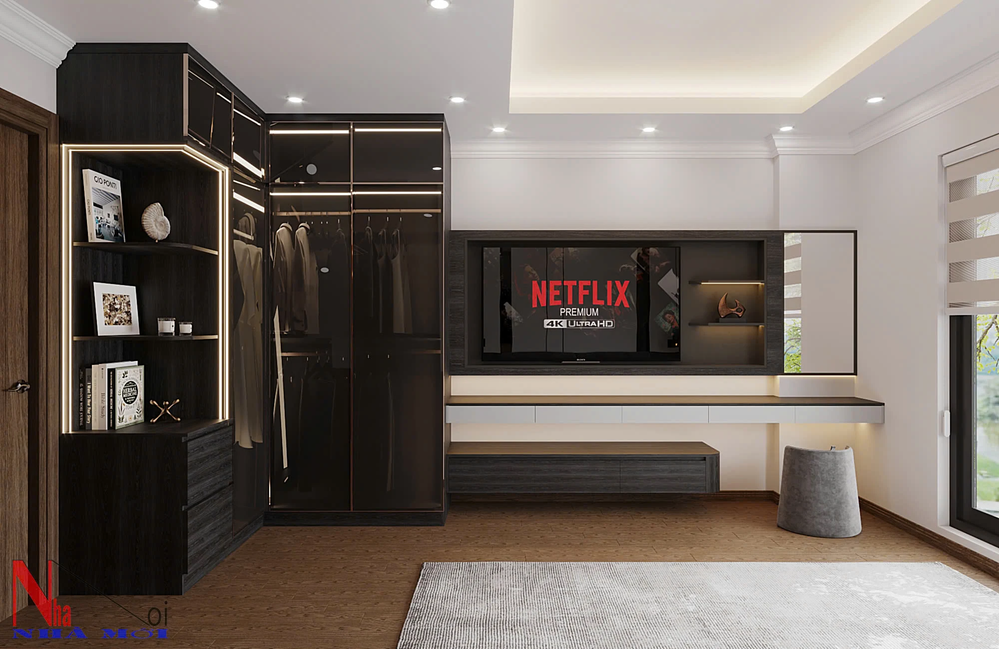 Thiết kế thi công phòng ngủ đẹp tại Nam Định