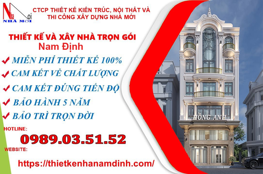 Xây nhà trọn gói tại Nam Định uy tín giá rẻ