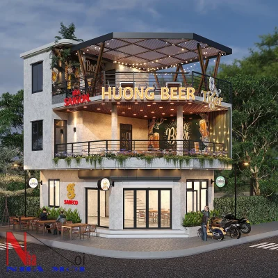 Thiết kế quán bia đẹp tại nam định