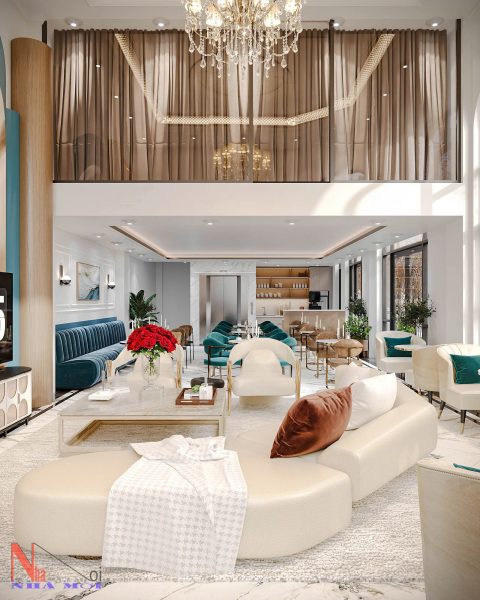 Thiết kế 3D quán cafe