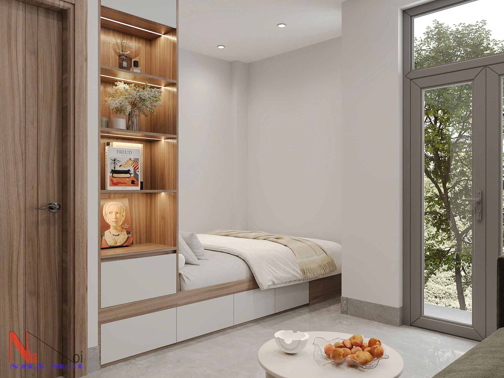 Thiết kế nội thất căn hộ cho thuê