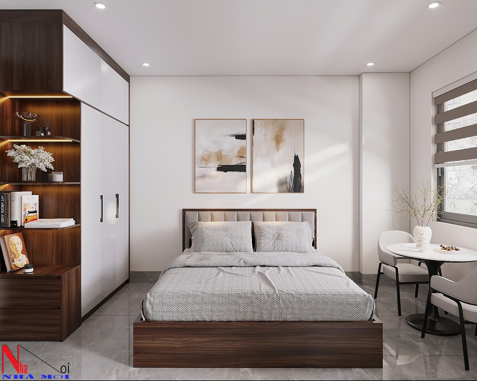 Thiết kế nội thất căn phòng cho thuê (3)