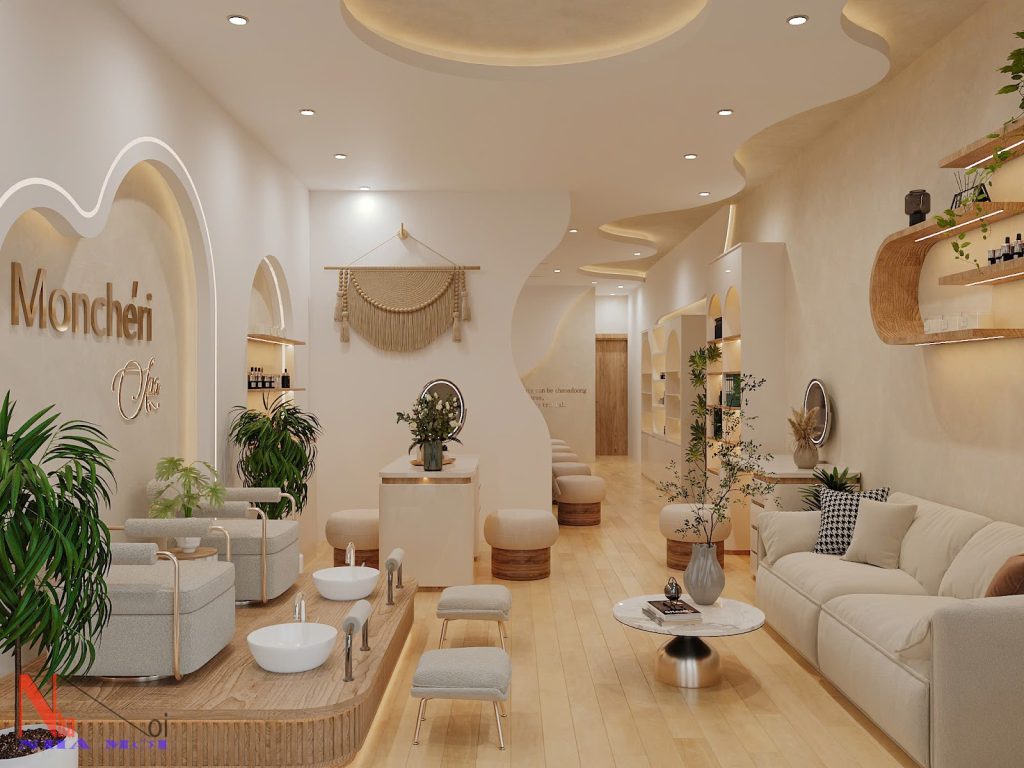 Thiết kế thi công quán spa